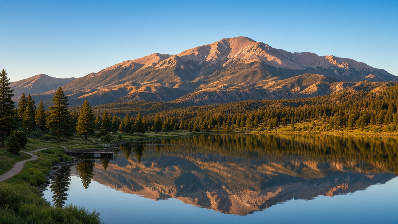 Palmer Lake Colorado near Monument and the I-25 corridor