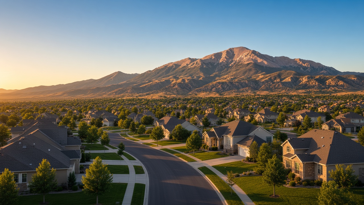 Security-Widefield Colorado southeast of Colorado Springs